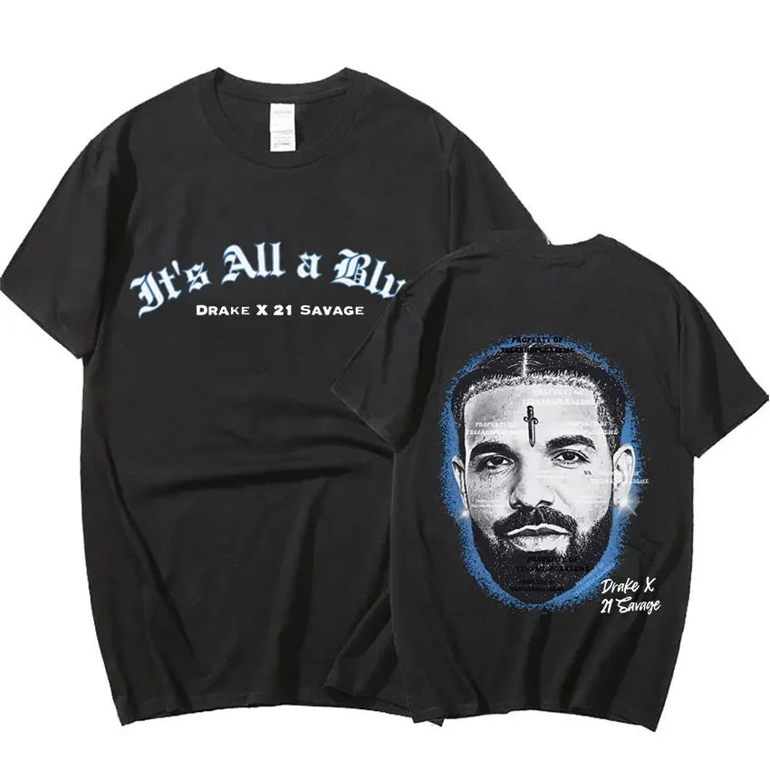 Rapper Drake 2023 New Albums T Shirt If You Are Reading This It Is Too Late Print T-Shirt Men Women Vintage High Quality T-shirt