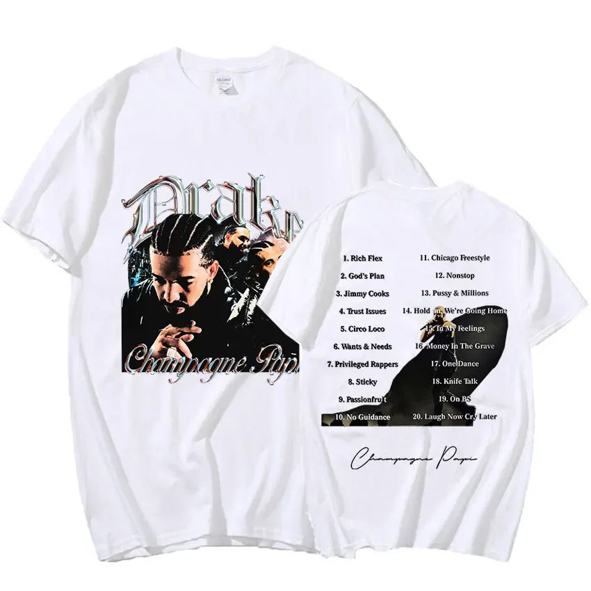 Rapper Drake 2023 New Albums T Shirt If You Are Reading This It Is Too Late Print T-Shirt Men Women Vintage High Quality T-shirt