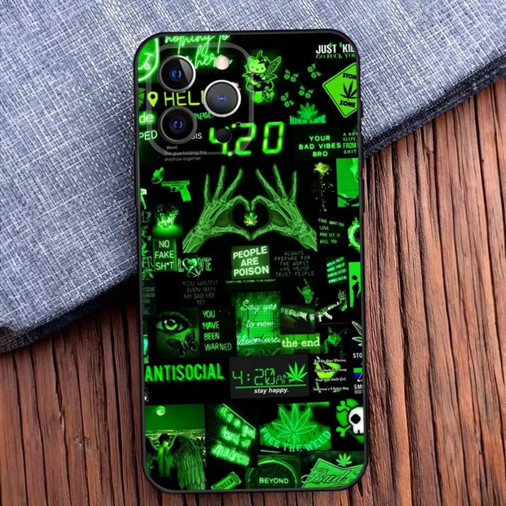 420 Smoking Phone Case